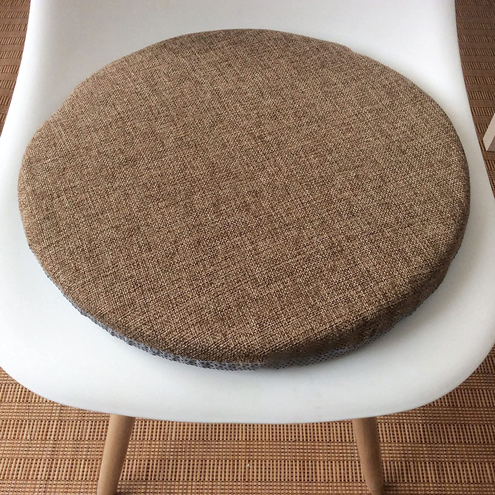 Cojines redondos para asientos de jardín 40x40 cm con núcleo de esponja cómodo para sillas