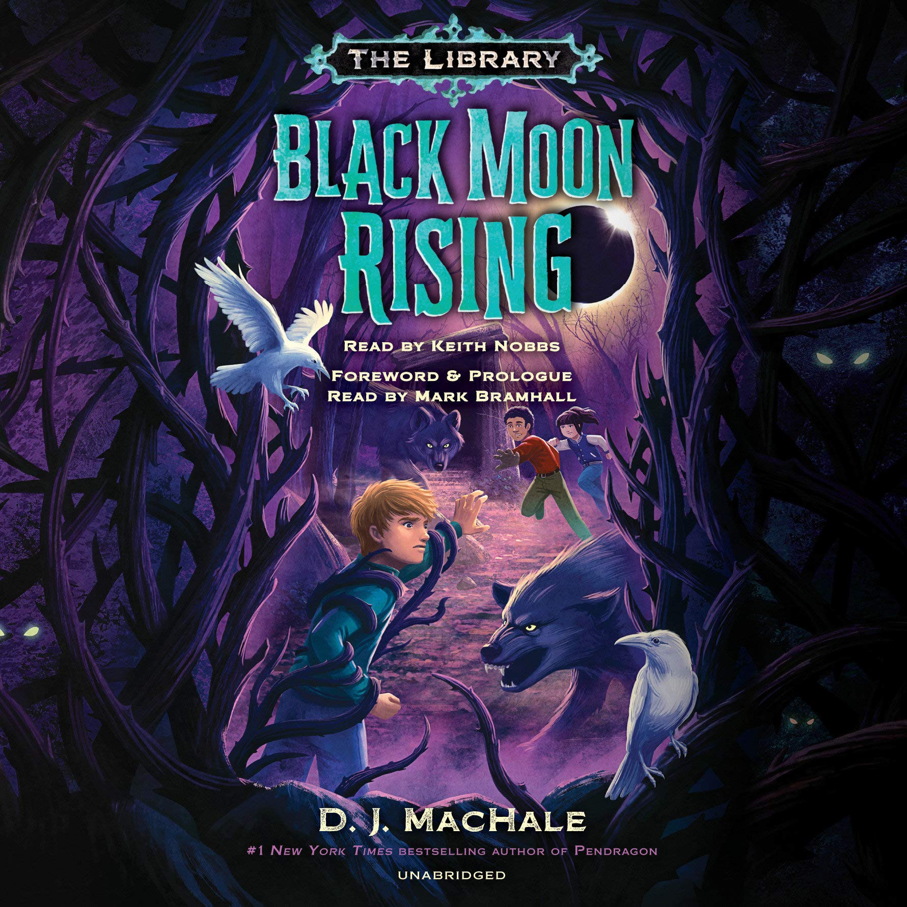 Cover art for Black Moon Rising (The Library Book 2)