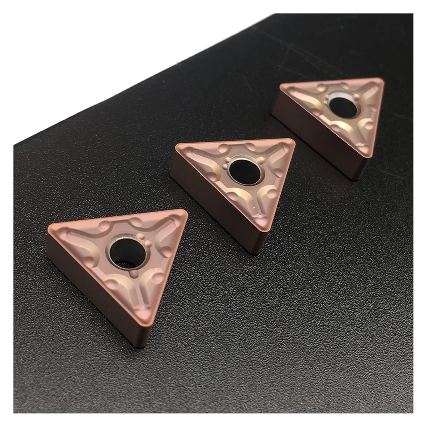 Indexable Carbide Lathe Tool 10PCS TNMG160408 MA 15TF External Turning Tools Carbide Insert Lathe Cutter Tool Inserts