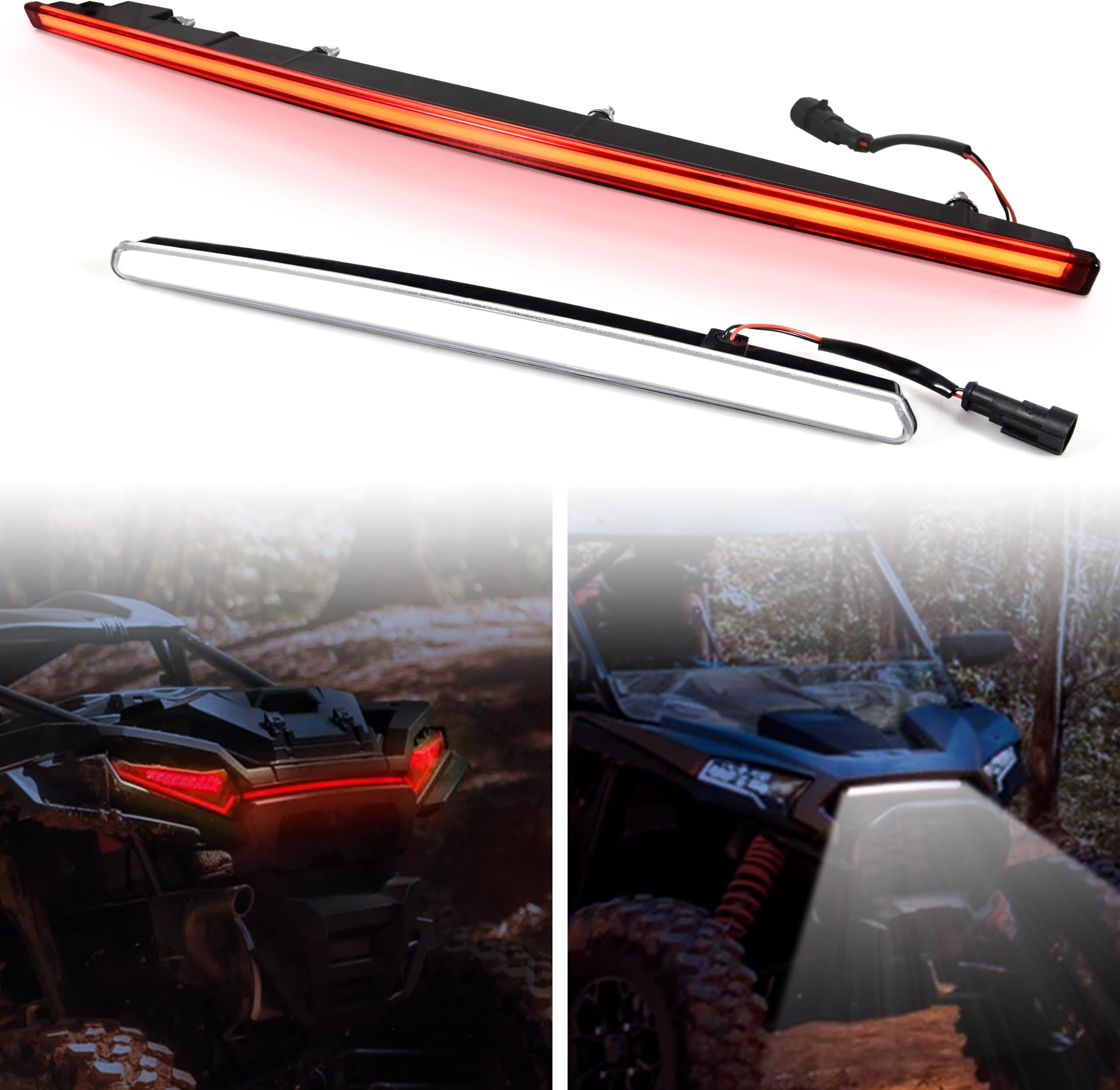 SAUTVS Accent Light Kit for RZR XP 1000 2024, Front LED