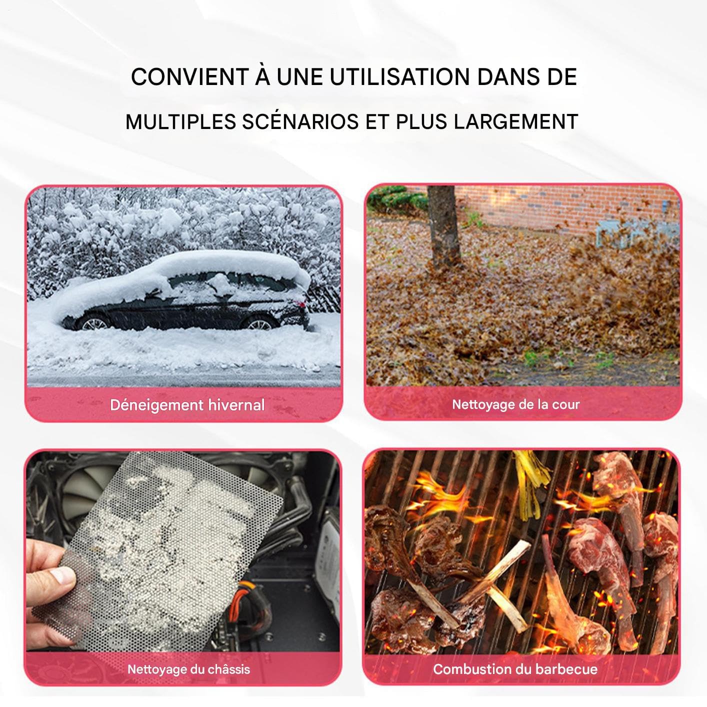 Séchoir Voiture Air Soufflant Nettoyage Ajustable Cour Et Extérieur