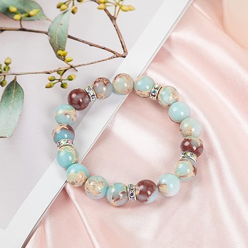 Miniatura 6 de Healing Bracelet For Women Anxiety Crystal Bracelet Chakra Beaded Bracelets Rose Quartz Crystals And Healing Stones Bracelet Calming Stretch