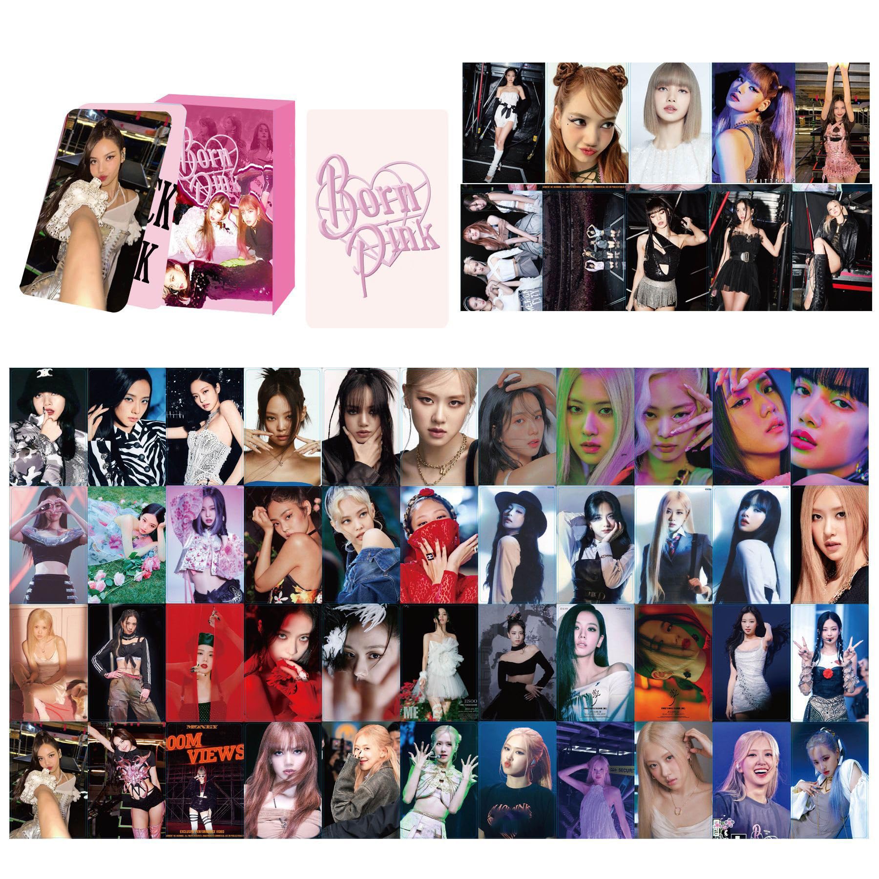 BLACKPINK ポストカード グリーティングカード メッセージカード トレカ