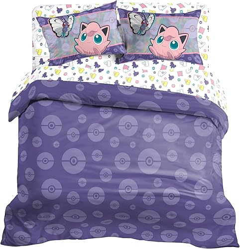 Miniatura 4 de Northwest Juego de cama en una bolsa de Pokémon, matrimonial, batalla amistosa