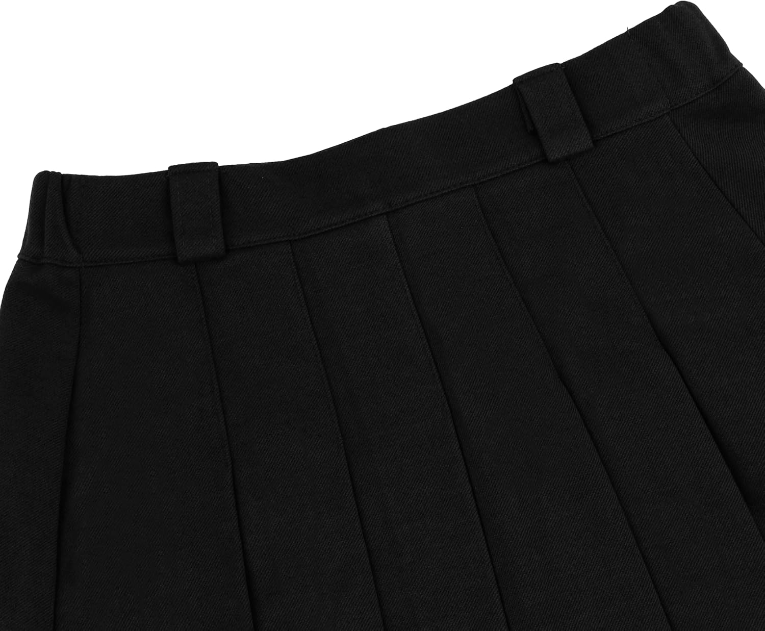 AULKEEP Casual Long Skirts for Women with Belt Fall High Waist Pleated Skirt Womens A-Line Long Flowy Skirts - Image 4