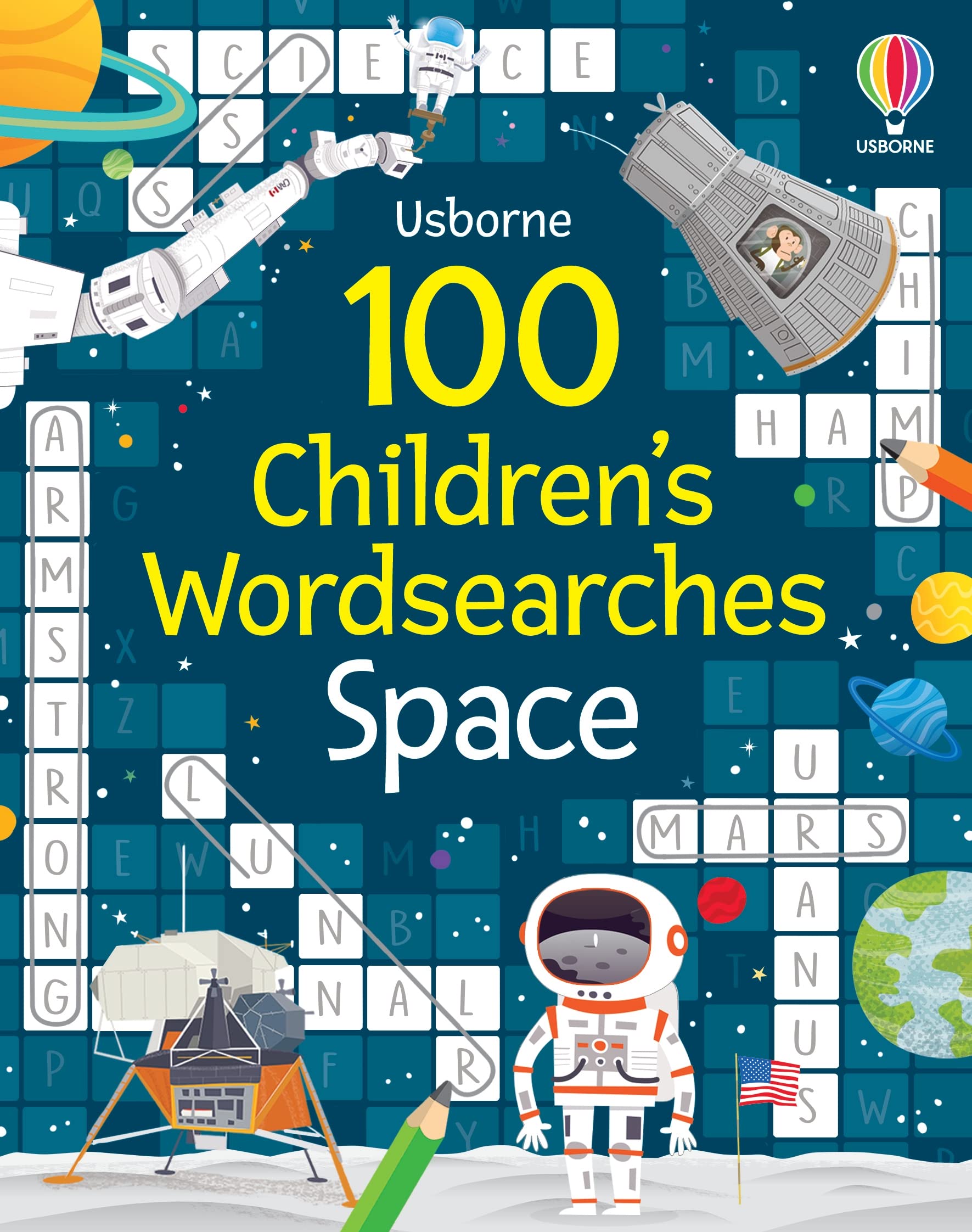 100 Children S Wordsearches: Space (Puzzles, Crosswords and Wordsearches)