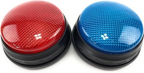 Matty's Toy Stop Luces y sonidos electrónico 3 modos rojo y azul juego de respuesta zumbador y temporizador de cuenta regresiva paquete de regalo