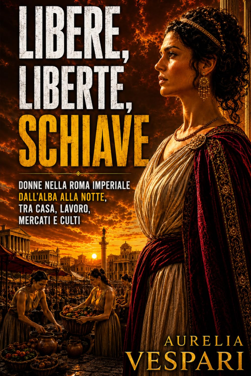 Libere, liberte, schiave: Donne nella Roma imperiale dall’alba alla notte, tra casa, lavoro, mercati e culti