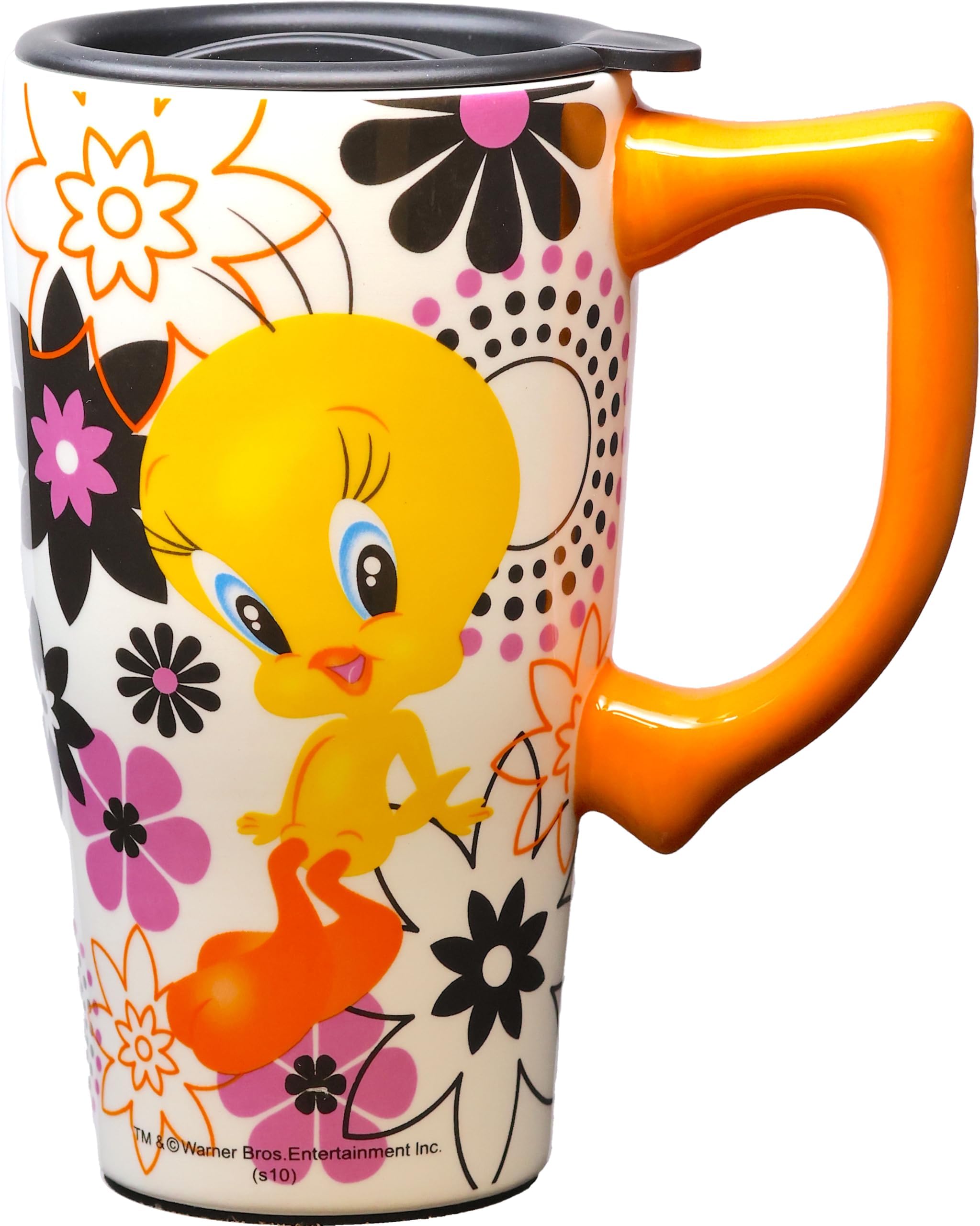 Spoontiques Looney Tunes Tweety Travel Mug, Multi Colored