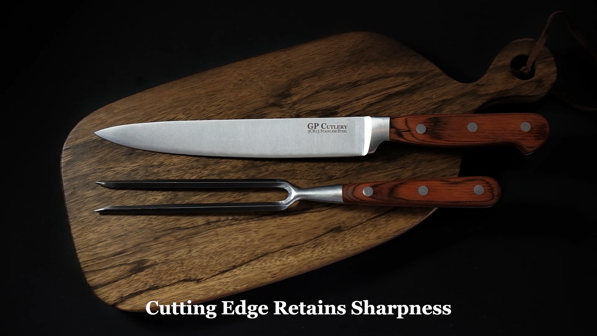 Amazon.com: Meat Carving Knife Set with Fork, Kitchen Tool for