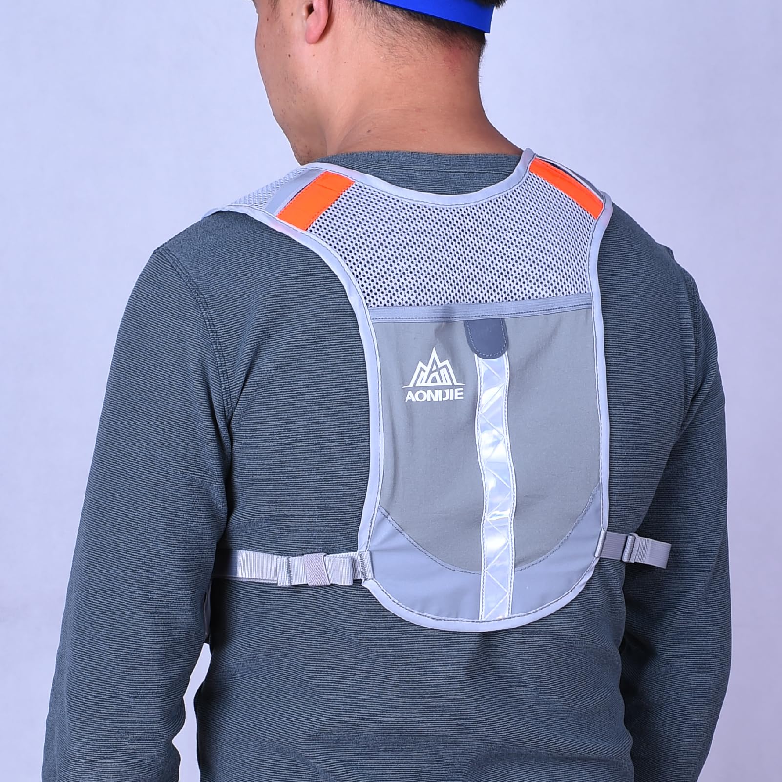 jeelad Running chaleco de hidratación mochila mochila de hidratación para running correr ciclismo - LYSB06XXQD3YD-SPRTSEQIP, Azul