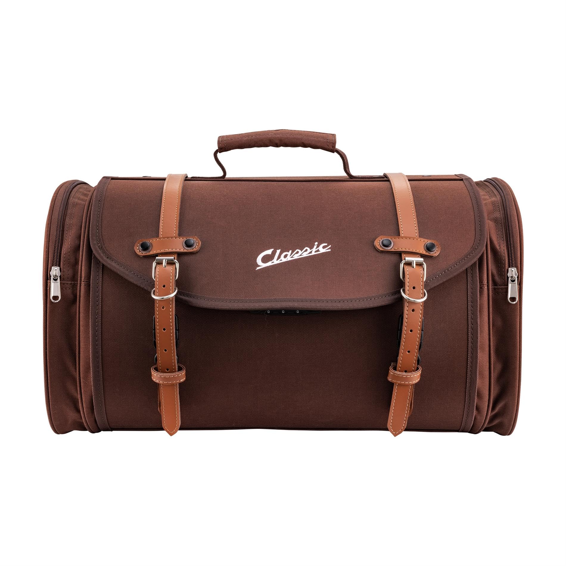 SIP Sac Classic, grande valise pour porte-bagages de scooter, imperméable, avec serrure à combinaison et housse de pluie