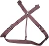 Rear Replacement Brown Nylon Cinch with Flank Straps Combo