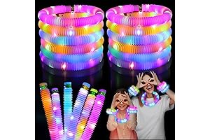 Light-Up Pop Party Fidget Tubes: Captivating Goodie Bag & Party Favors