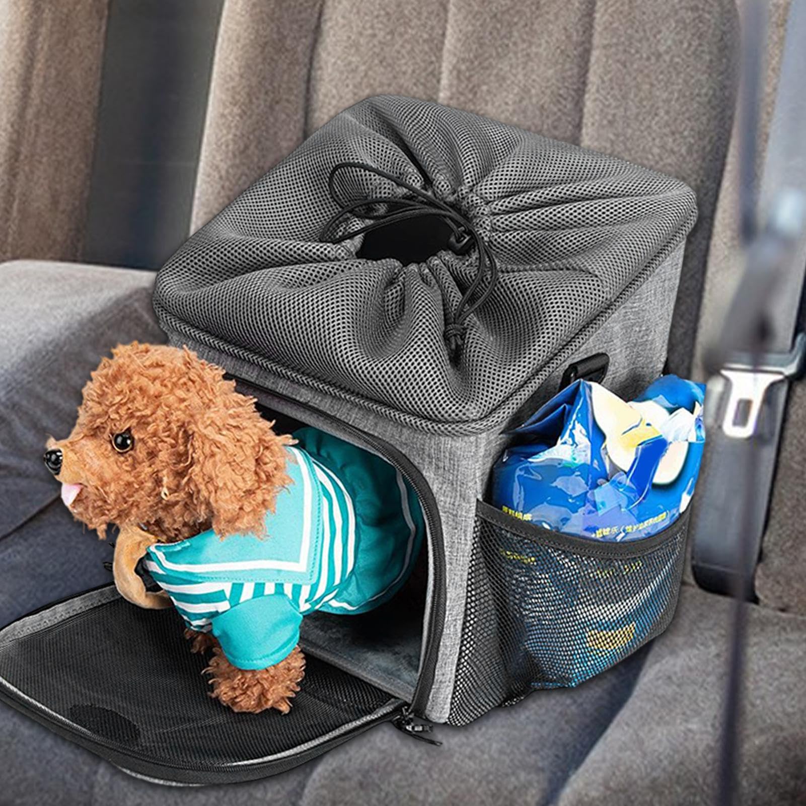 Cesta Para Bicicleta Perros Transportín Canino Transpirable Para Bicicletas | Accesorio Ligero Para Paseos Montaña Acampada Aventuras Playa