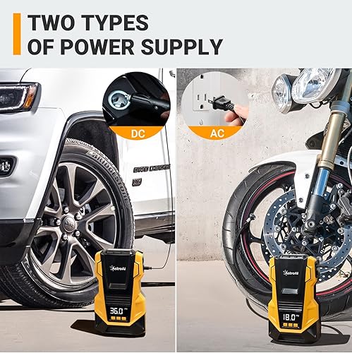 Miniatura 3 de AstroAI Compresor de aire y cable de extensión para encendedor de cigarrillos AstroAI