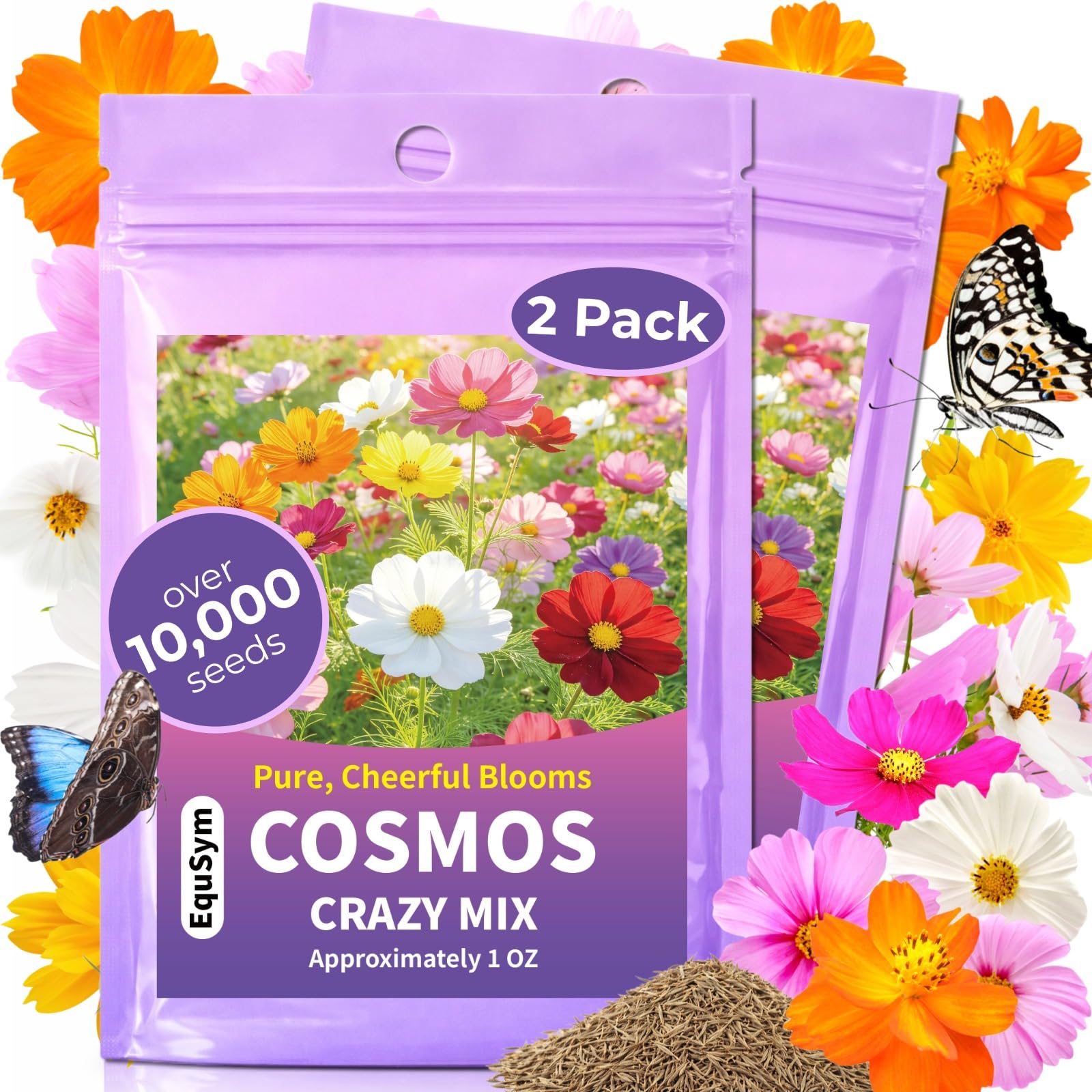 EquSym 10,000 Cosmos Seeds