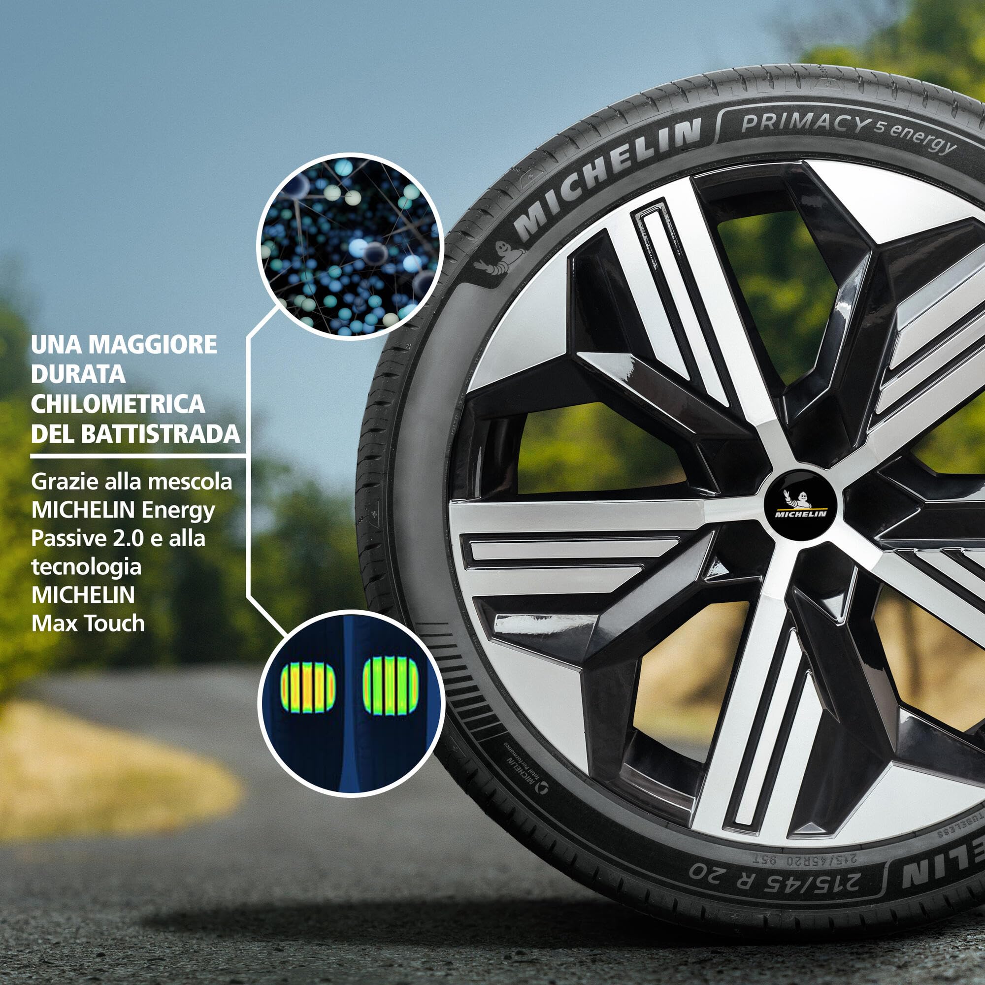 Pneumatico Michelin PRIMACY 5 ENERGY 215/50R18 96W XL