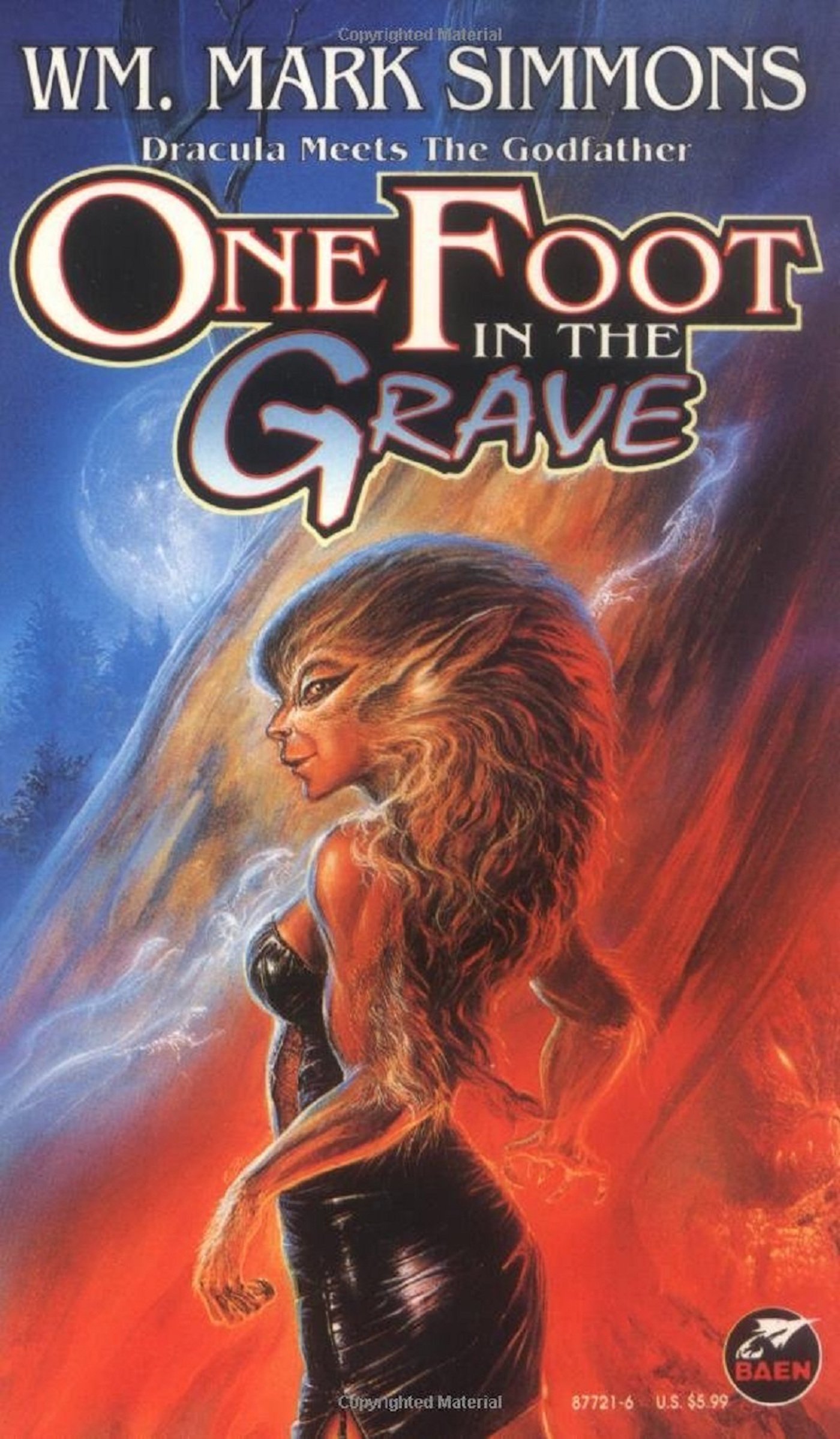 One Foot in the Grave: Vampires Meet the Godfather (Baen Fantasy)