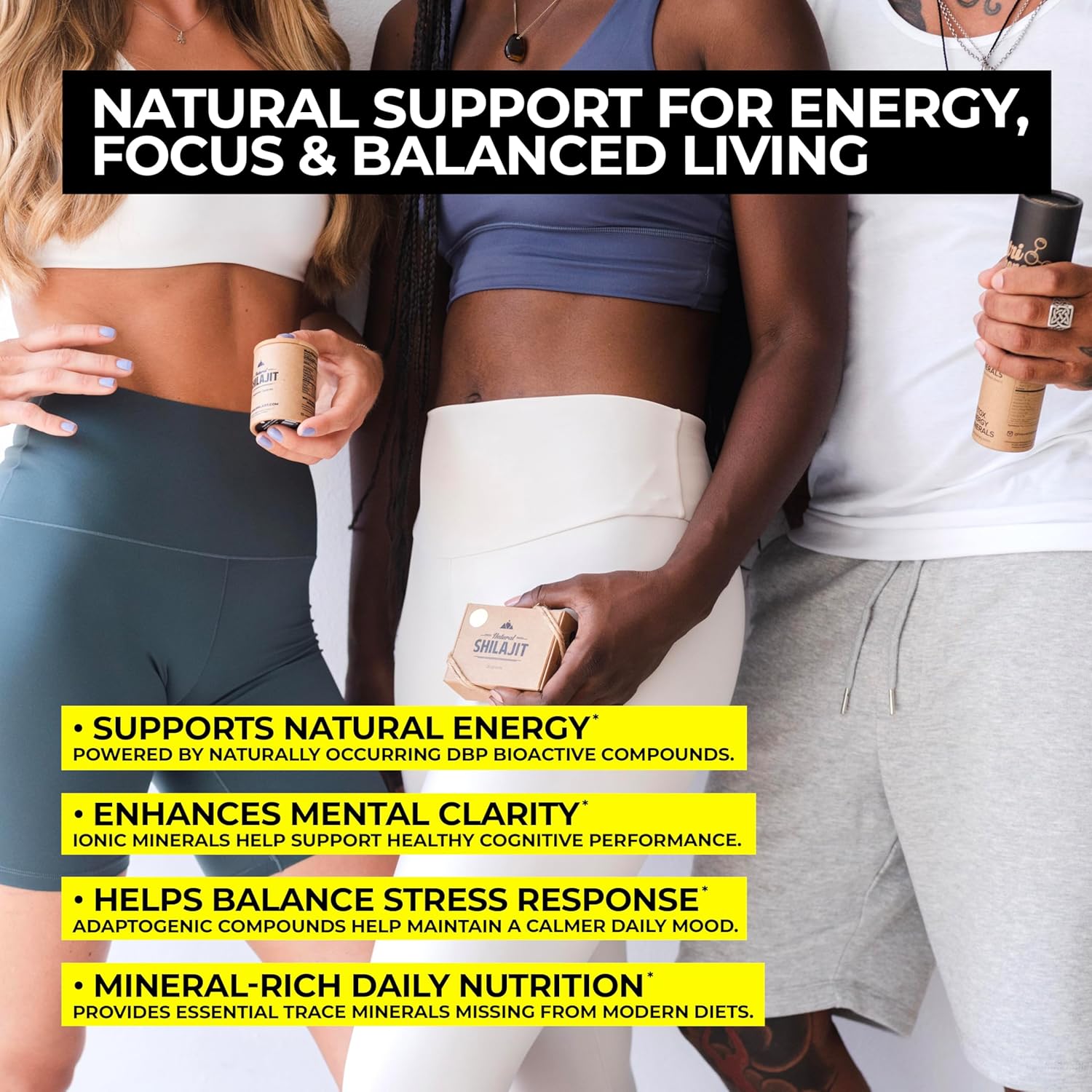 Natural Shilajit Tablets – 120 Dry Drops 100% Pure Shilajit for Men & Women with Fulvic Acid & 85+ Trace Minerals for Peak Physical & Mental Performance, Immune Health & Detox (4 Month Supply) - Image 4