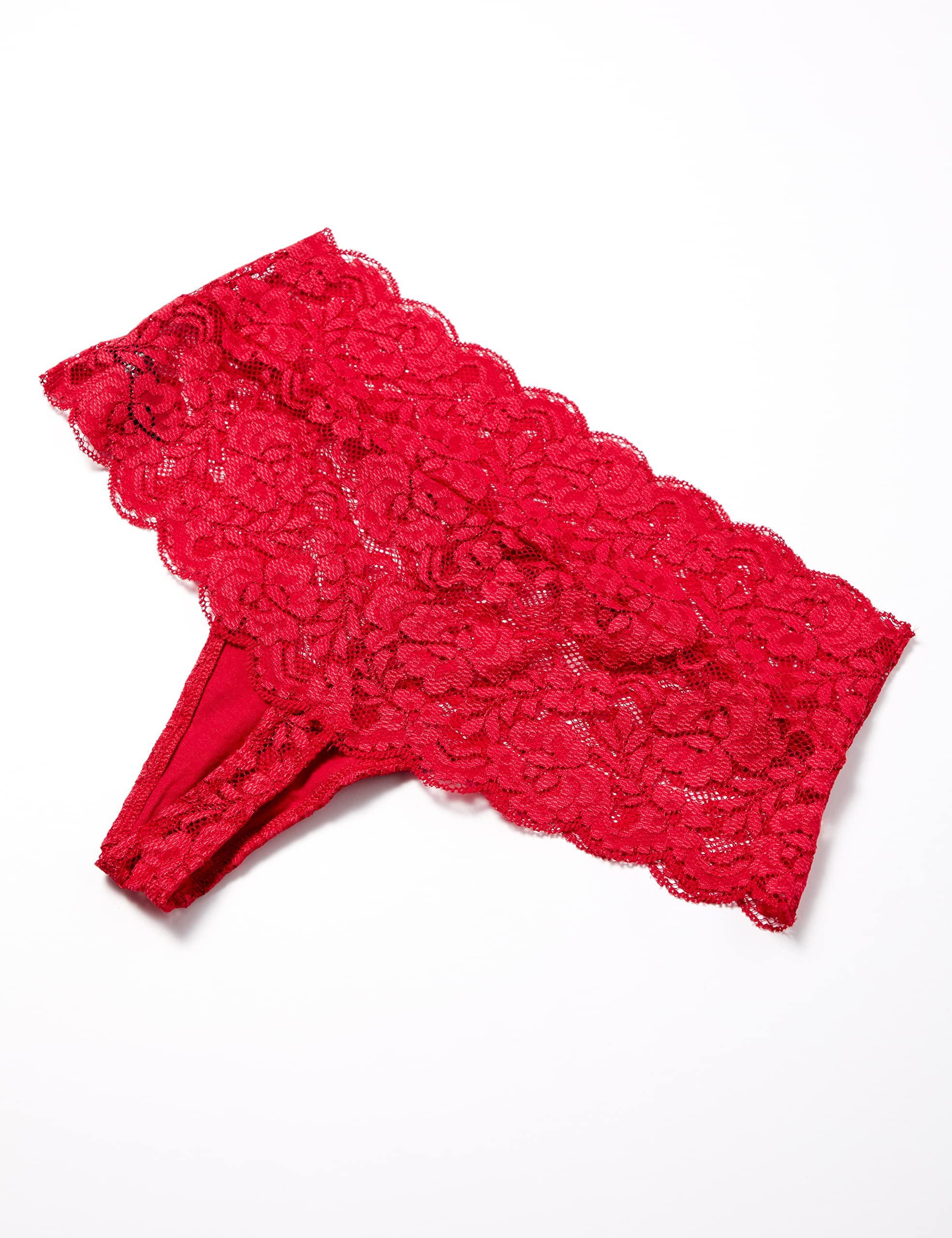 Penthouse Sweet Lace High-Waist Thong Panty In Multi & Pink | SAVAGE X