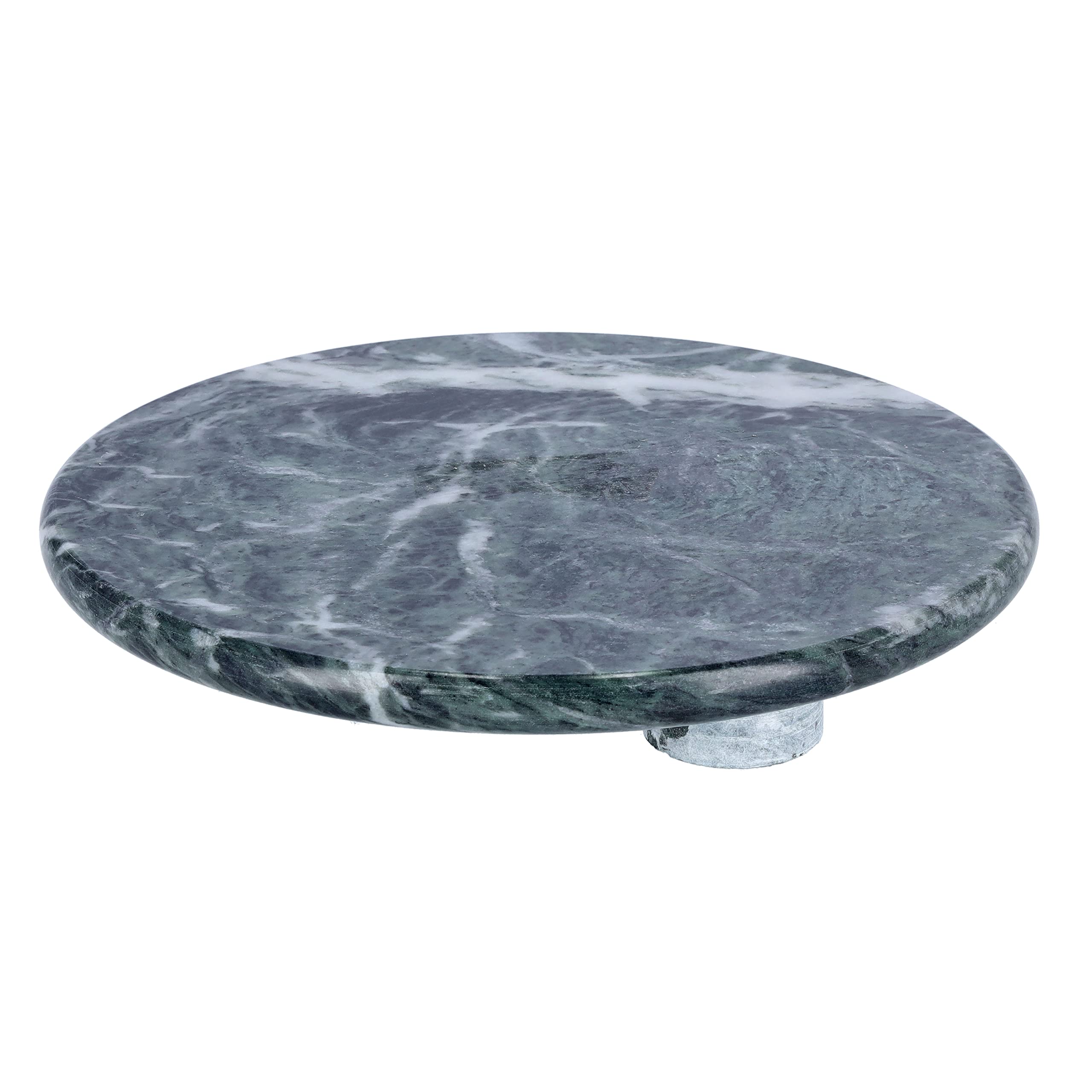 Delcasa 10-Inch Marble Chapati Table Dc2415 - Premium Quality Kitchenware Marble Round Cutting 100% Natural Marble Eco-Friendly Used In Home/Restaurant Multi