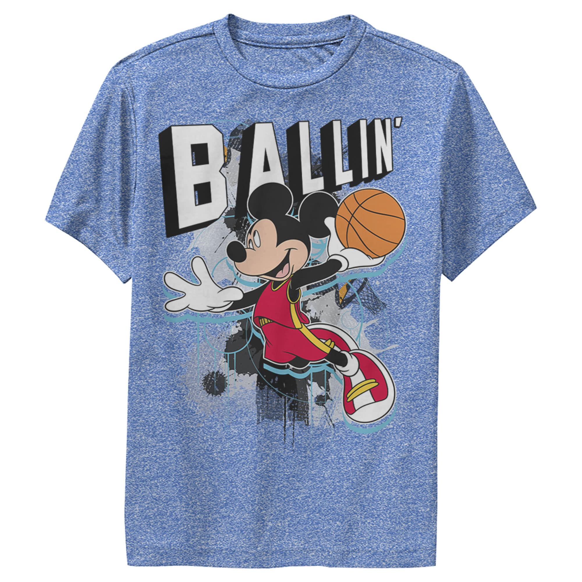Disney Characters Mickey Ballin Boy's Performance Tee