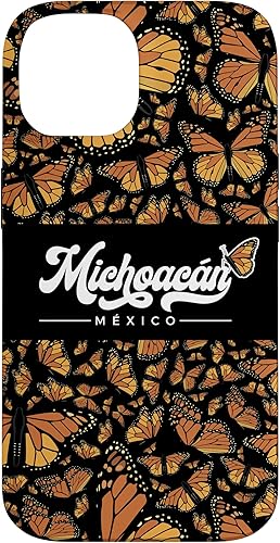 Miniatura 4 de Funda para iPhone 15 Plus Michoacán México Mariposas Monarca