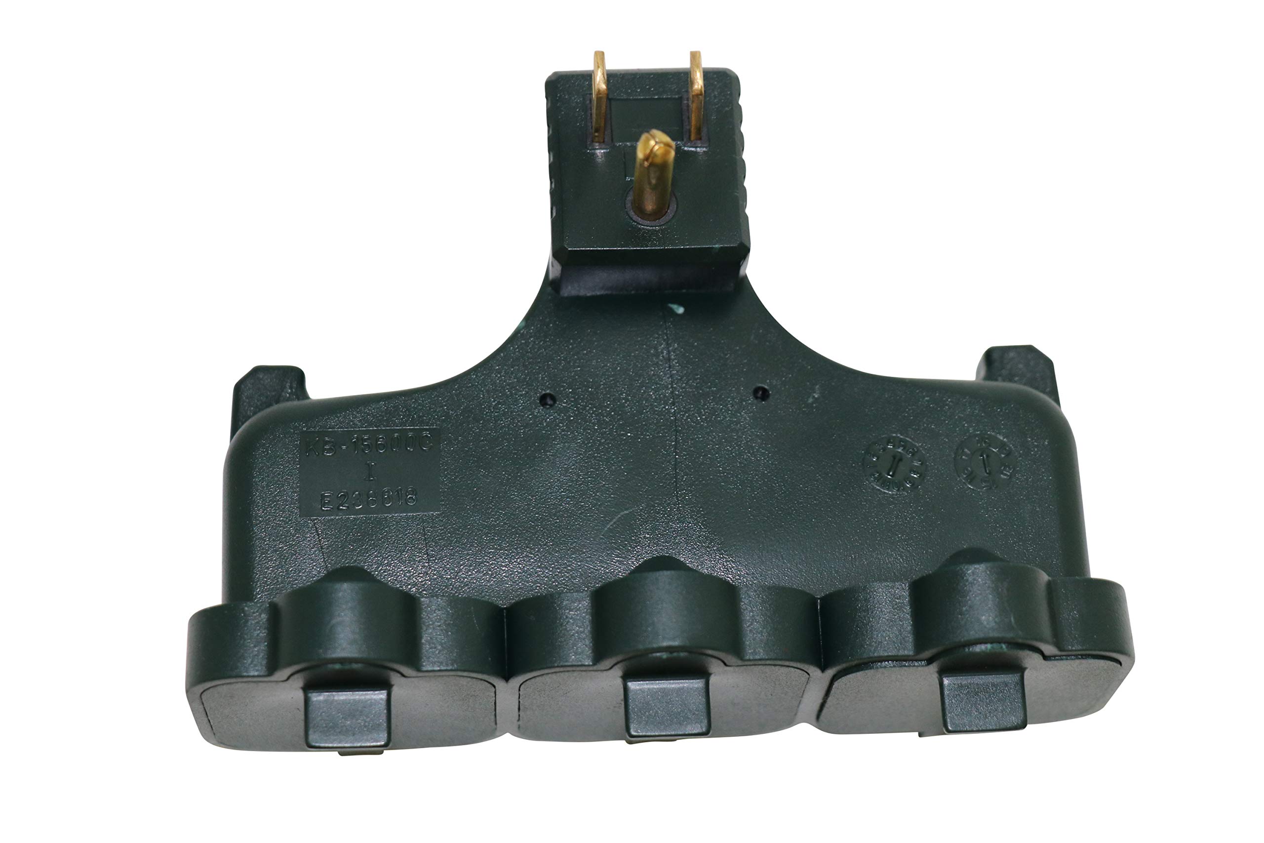 Snapklik.com : 3 Prong 3 Outlet Outdoor Adapter