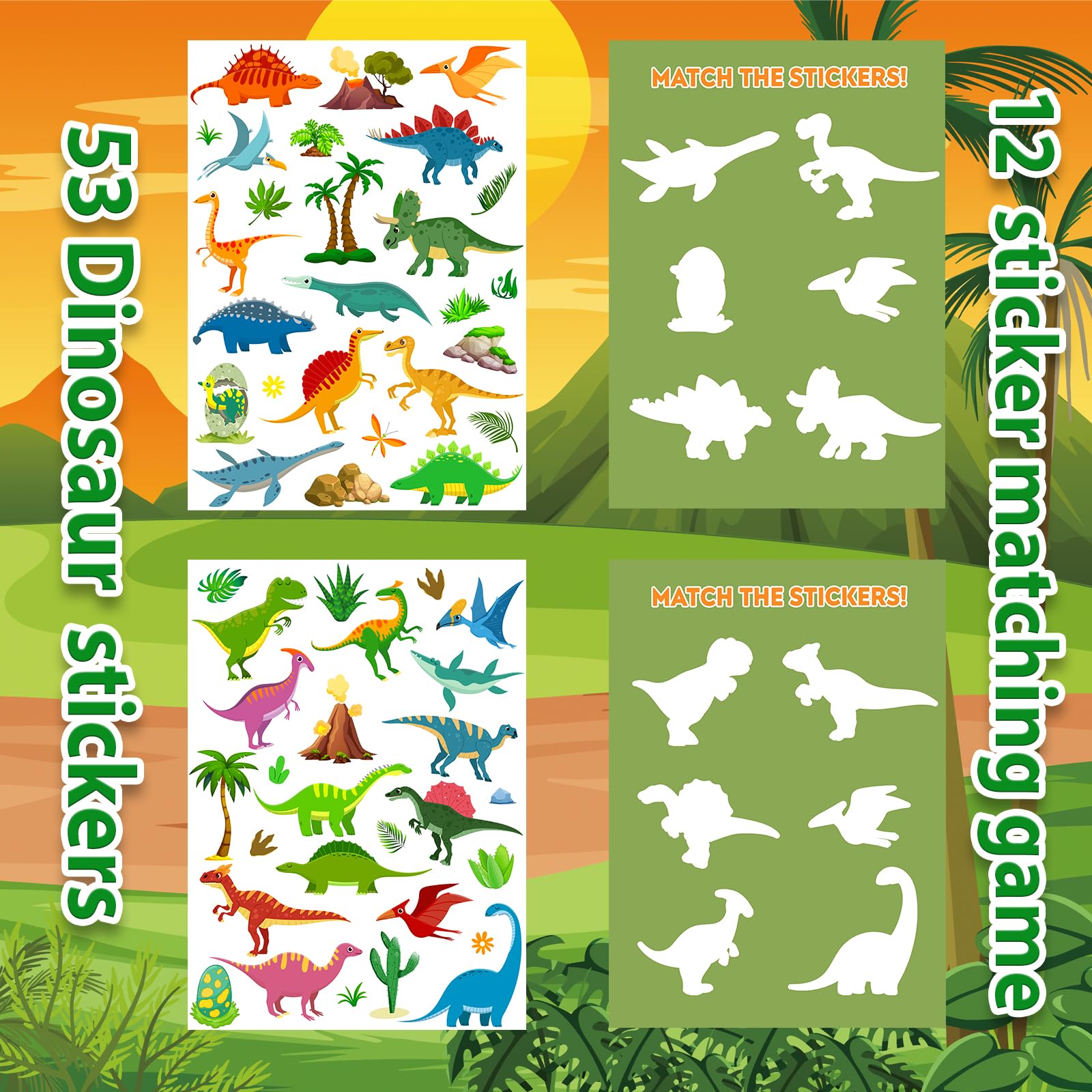 Reusable Sticker Book for 2 3 4 Year Olds Kids - Image 3