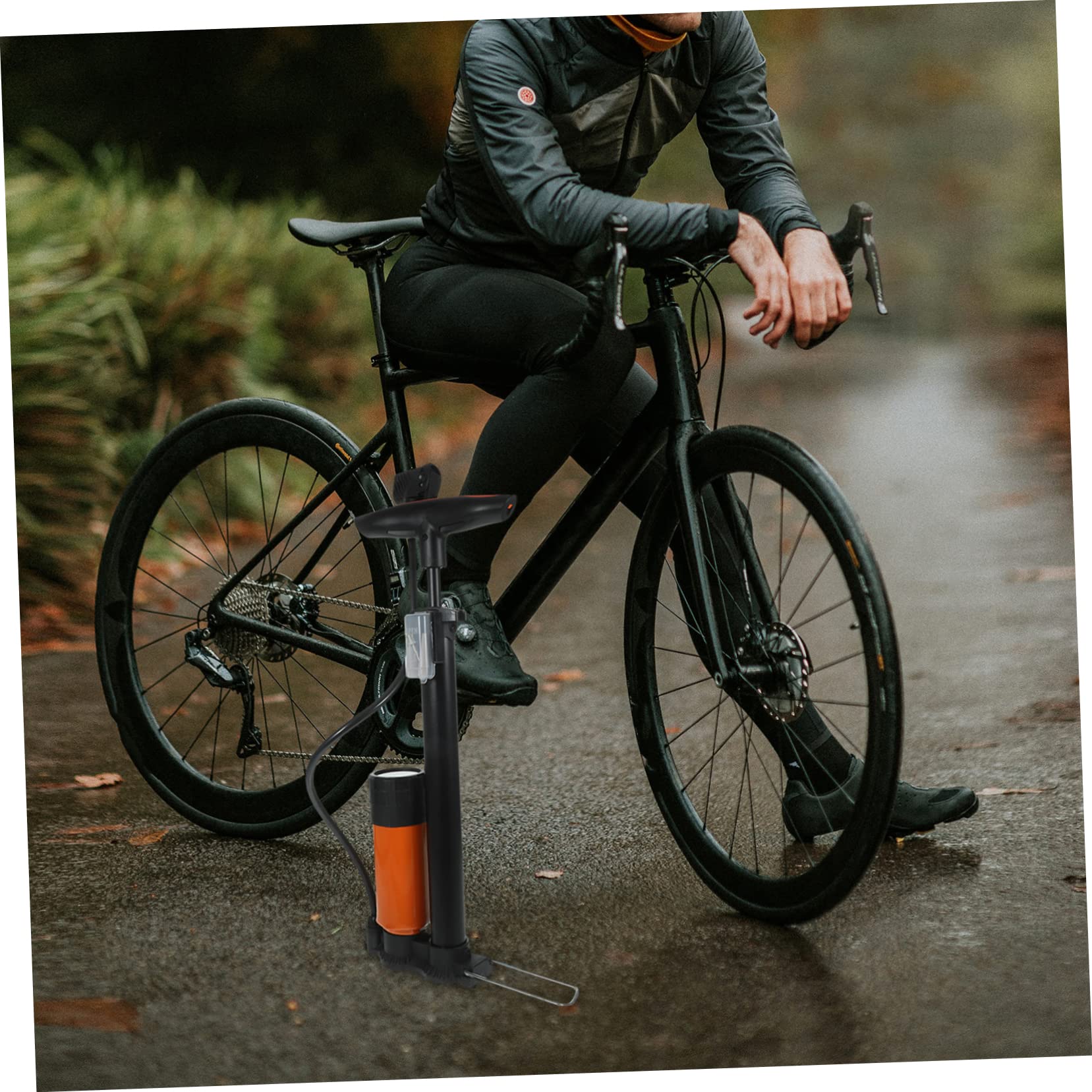 SOIMISS Bomba De Neumáticos De Alta Presión Inflador Vertical Portátil Bomba De Bicicleta Doméstica para Ciclismo Inflado De Bicicletas y Motocicletas Uso Casa