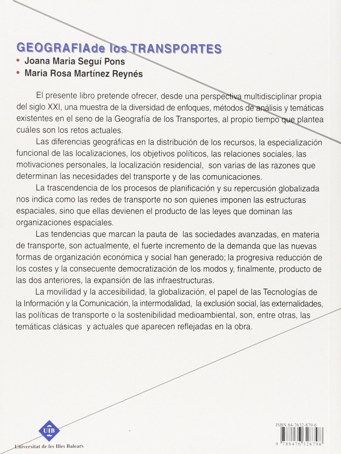 Geografía de los transportes: 252 (Altres Obres)