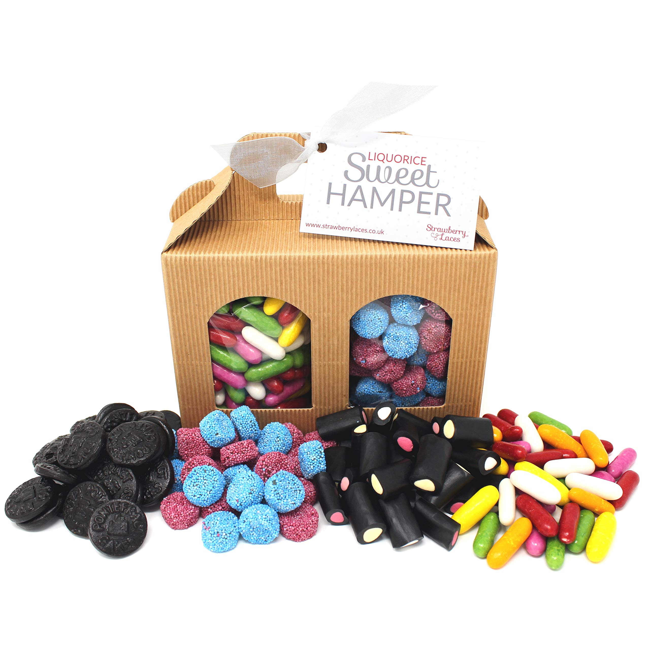 Liquorice Hamper Box Small, Liquorice Sweets Gift for Easter, Valentine's, Mothers Day and More