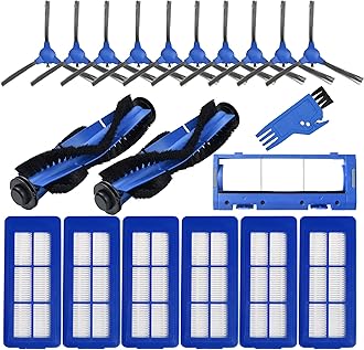 Replacement Parts for Eufy RoboVac 11S Max, Accessories Kit for RoboVac 15C Max 30C Max 35c Max 15t Max 39 Max Series G10 G20 G30 G32 Edge Verge Hybrid (NOT FOR G40 G35 L35 L70 X8)