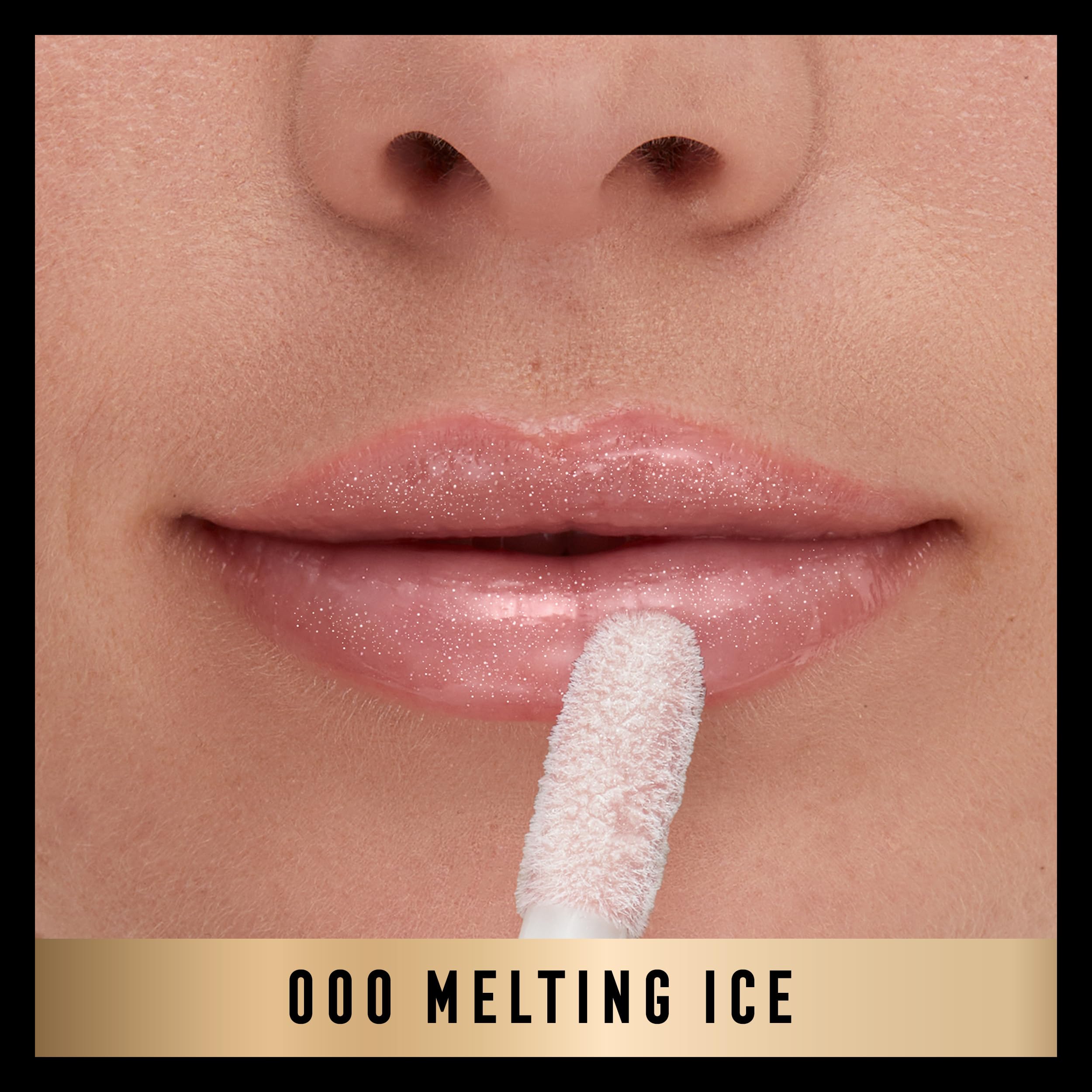 Max Factor 2000 Calorie Lip Glaze Melting Ice, Full Shine Lip Gloss, Nourishing with Hyaluronic Acid & Squalane - Image 3