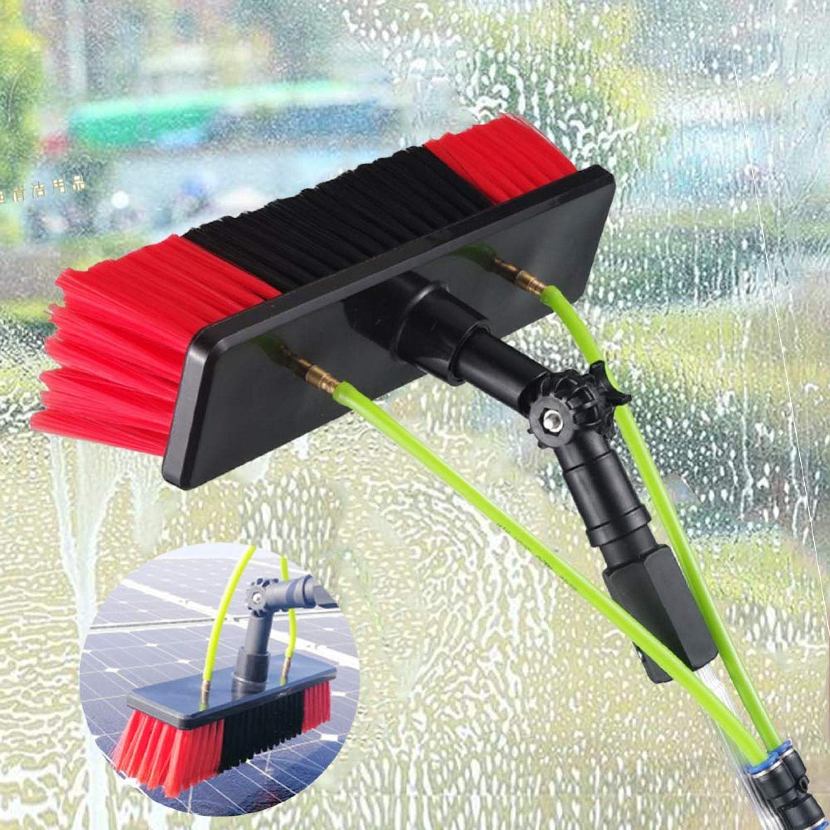 Outils de nettoyage de vitres et raclette de douche avec rallonge longue portée