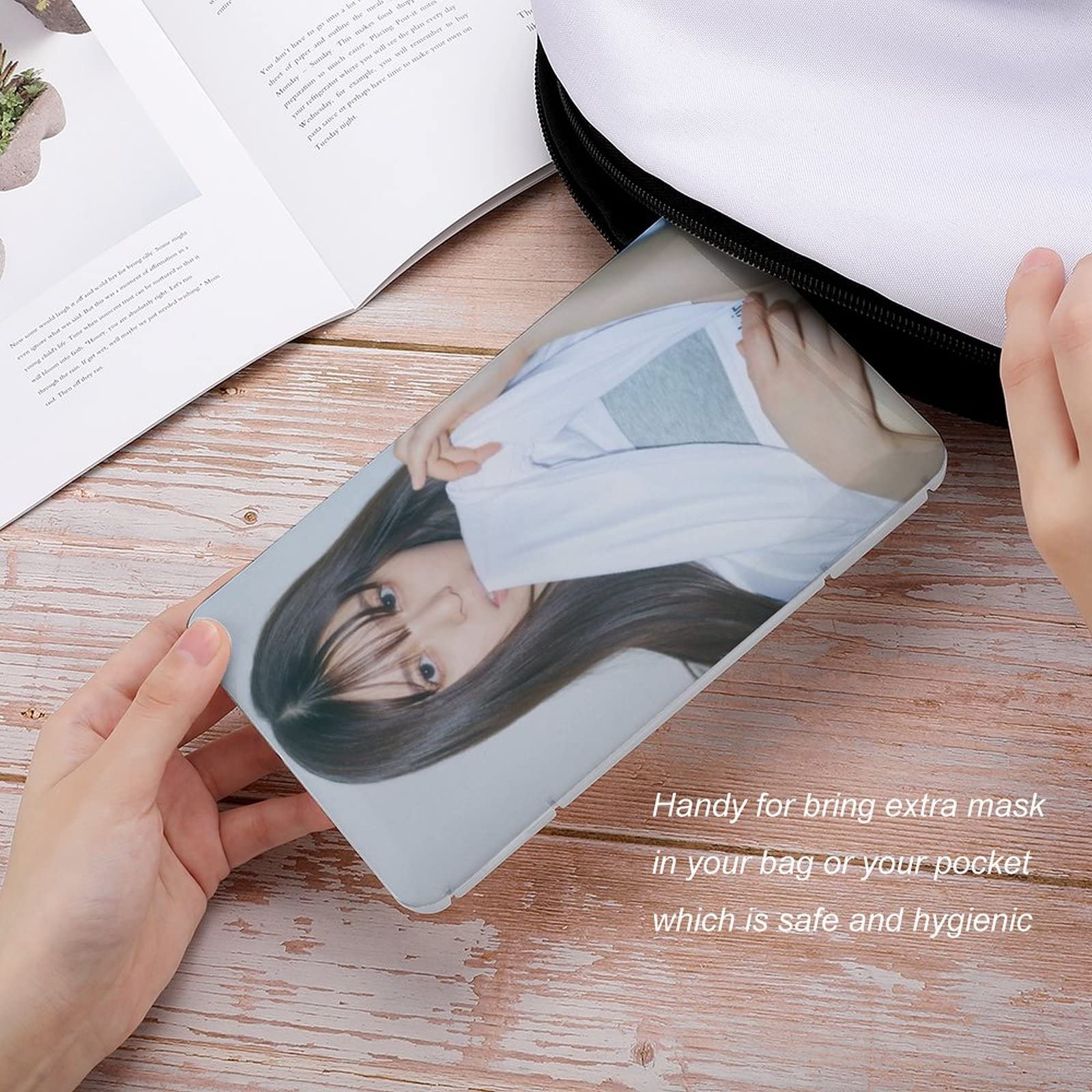 Amazon.co.jp: for 齋藤飛鳥 【マスクケース 折りたたみ ストッパー