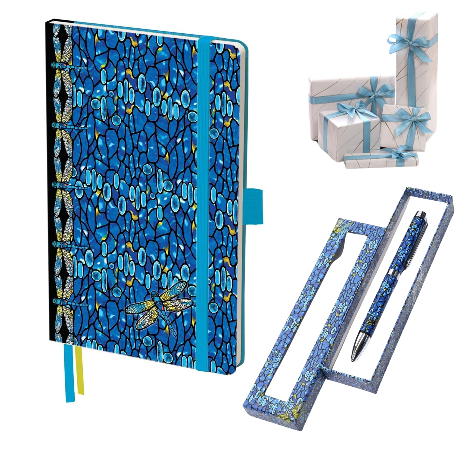 Amazon | L.C.ティファニー ノート a5 美術館 ラッピング対応可 レザー