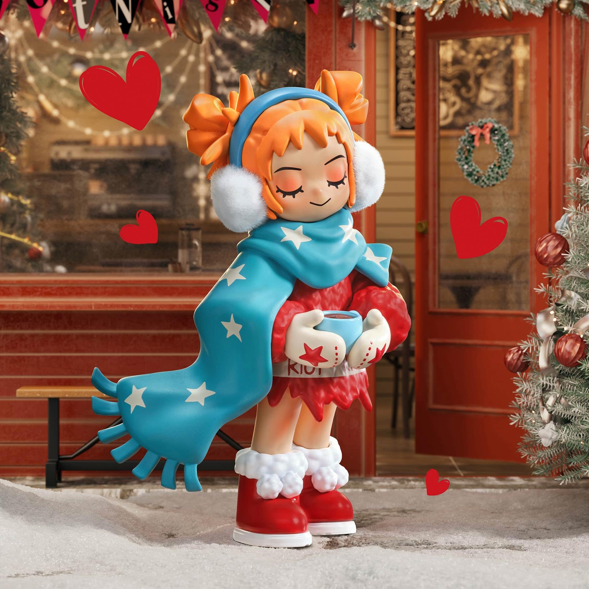 POP MART Lil Peach Riot Holiday Mixtape Series Blind Box Figures
