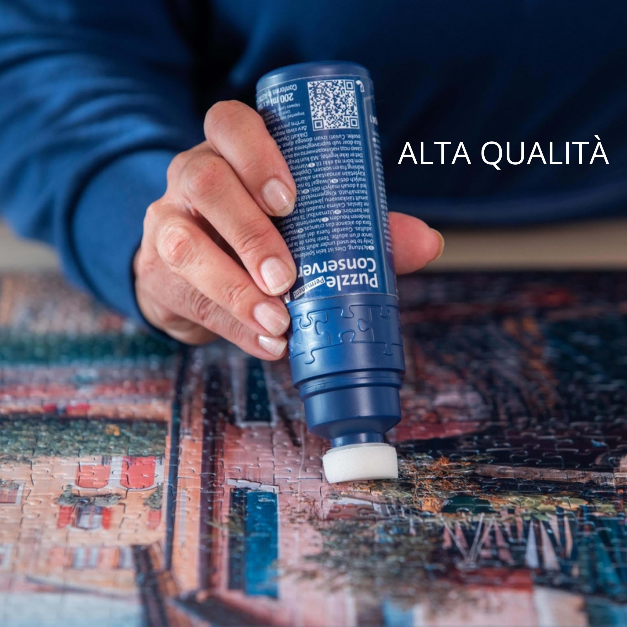 Ravensburger Colla Puzzle 200ml 4x1000 Pezzi Puzzle Adulti Bambini Regalo Festa del Papà
