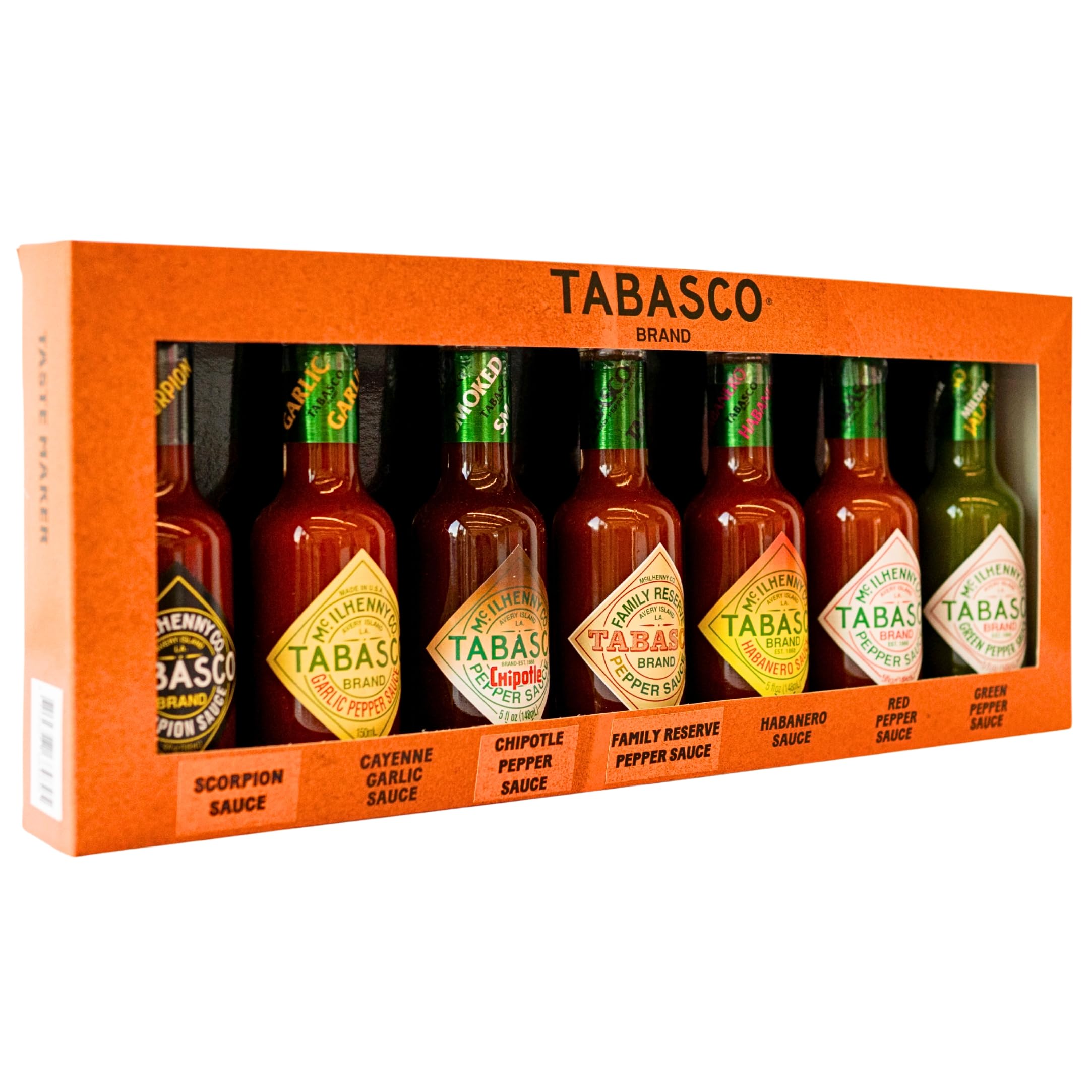TABASCO® Pack scharfe Soßen Set (7 Pack)