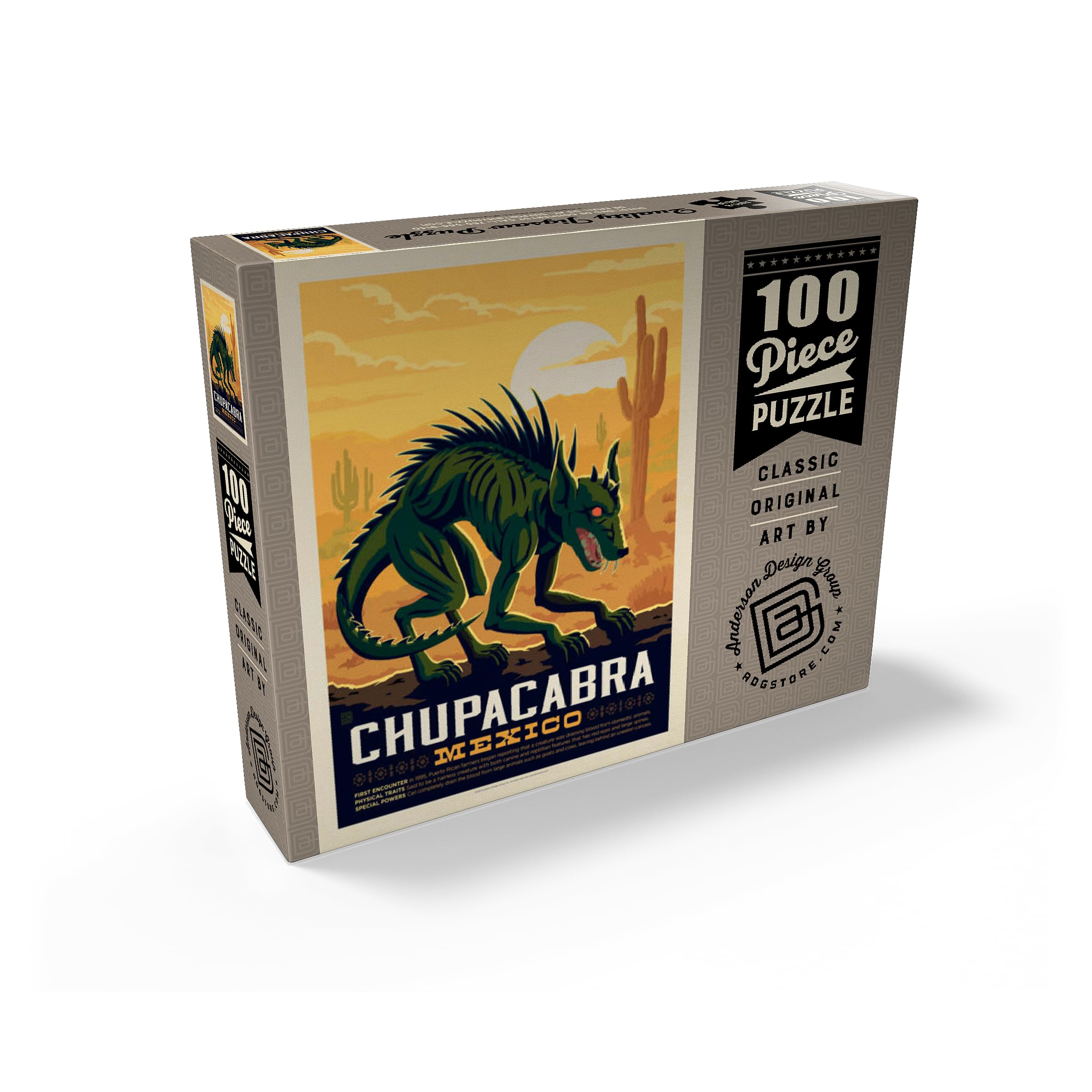 Amazon.com: MyPuzzle Mythical Creatures: Chupacabra, Vintage