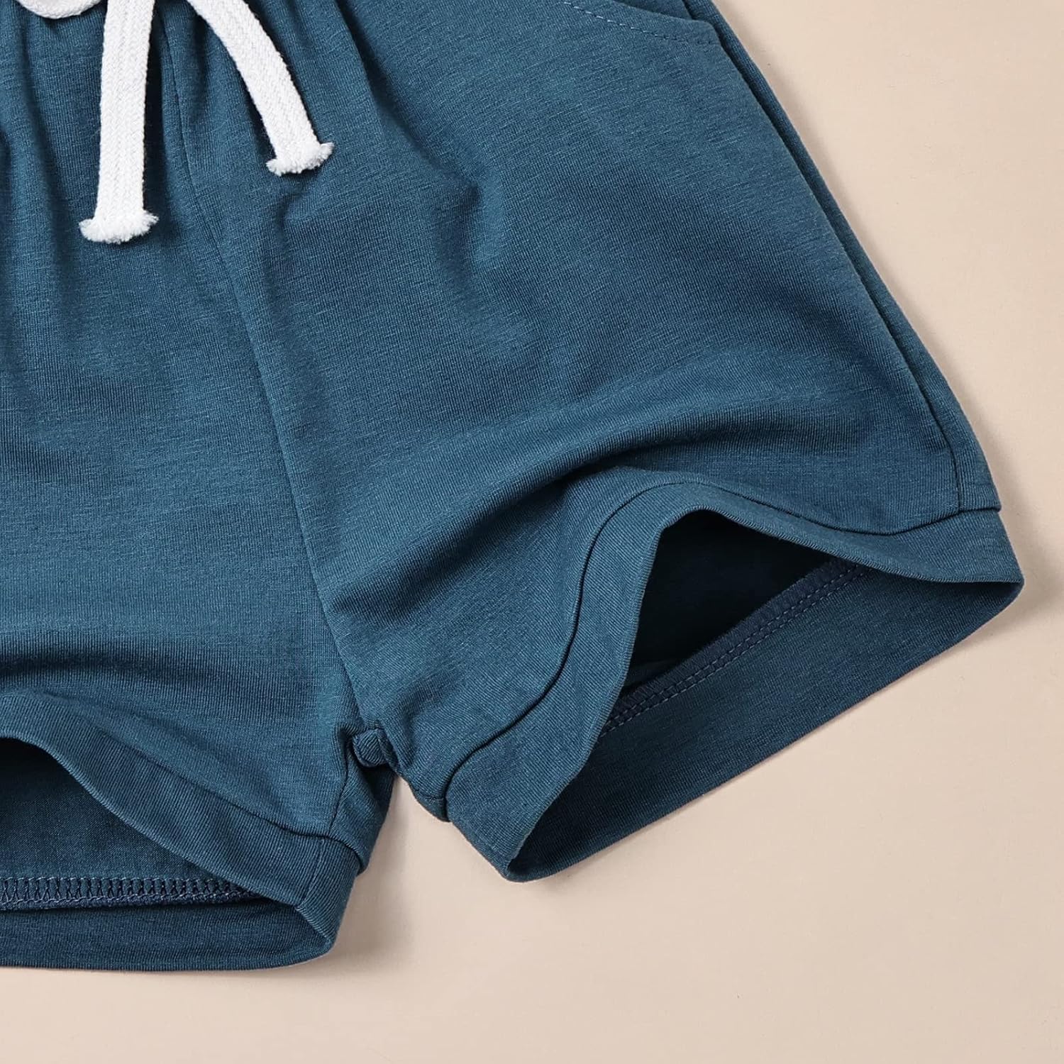 Boy Clothes Toddler Baby Boys Summer Outfits Sleeveless Patchwork T-Shirt Shorts Set 6 Months-4T - Image 8