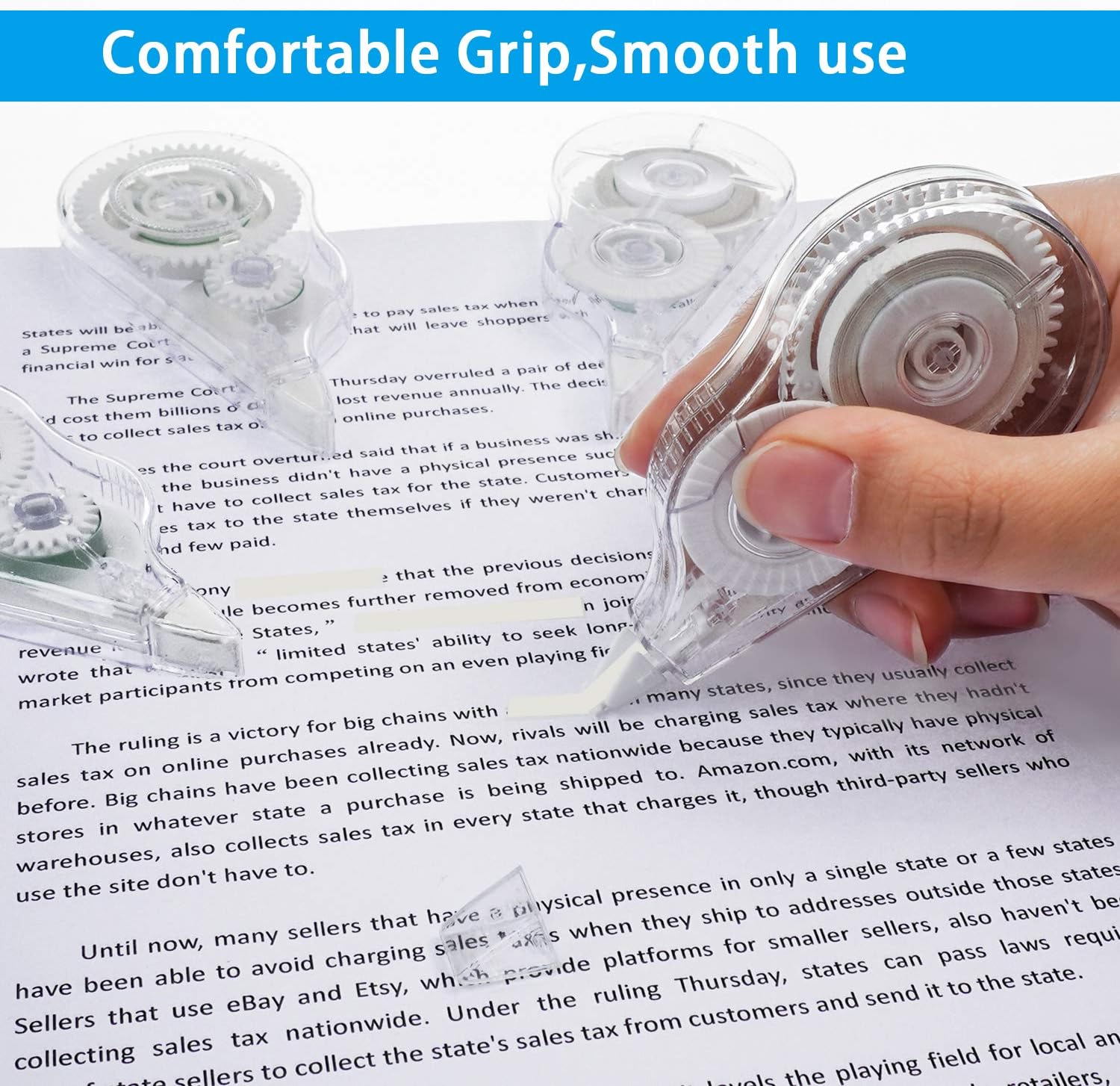 WeLiu Correction Tape, 12-Pack : Office Products