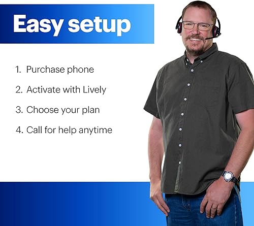 Miniatura 3 de LIVELY Jitterbug Smart4 Smartphone para personas mayores - Teléfono celular para personas mayores - No compatible con otros operadores inalámbricos