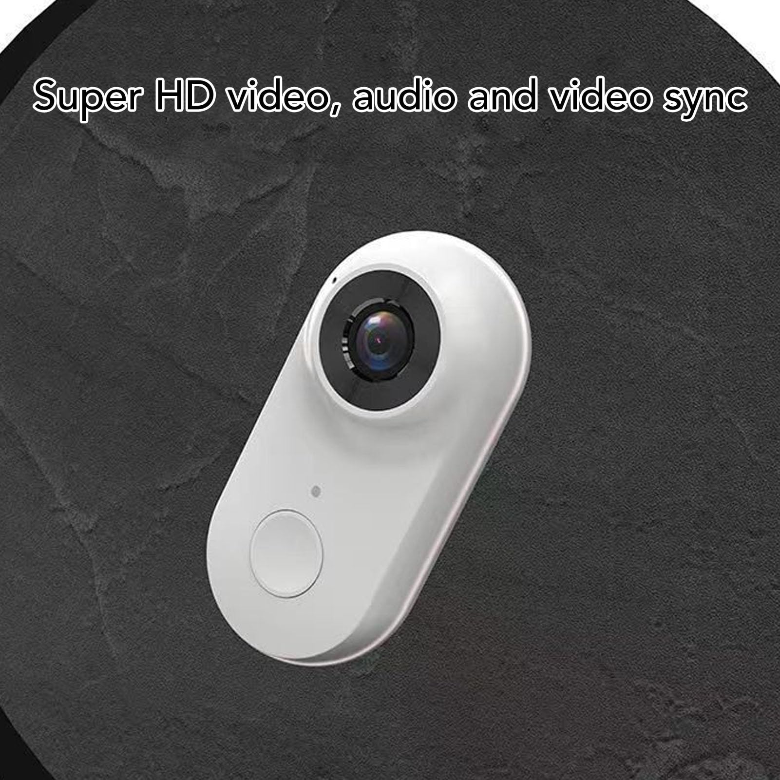 Caméra Collier pour Animaux pour Chats,4K HD