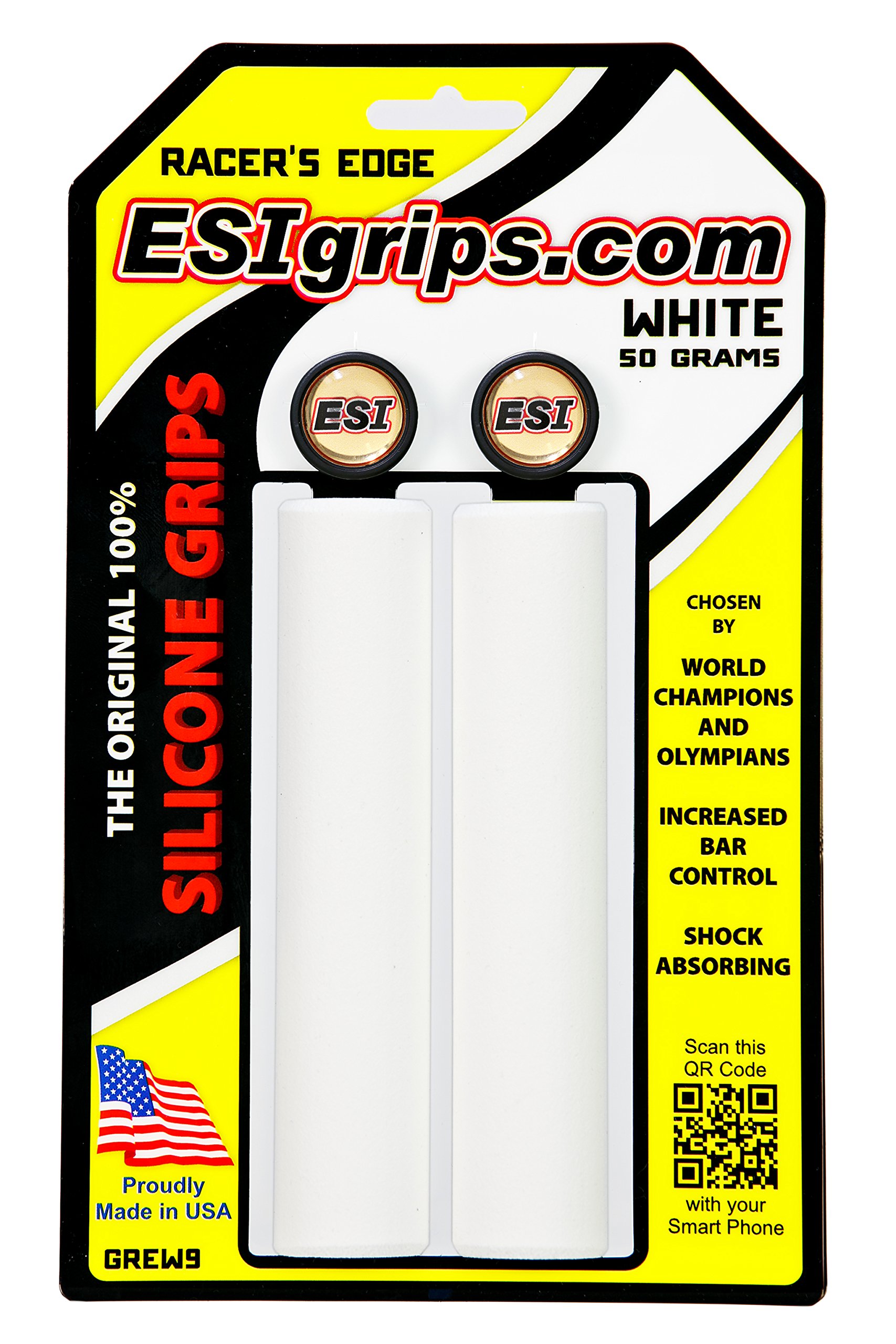 ESI Racers Edge MTB Grip (White)