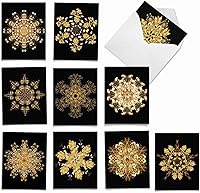 Vista 10 de The Best Card Company - Surtido de 10 tarjetas de notas en blanco (4 x 5.12 pulgadas) - Patrones y símbolos zen, juego en caja a granel - Hamsa