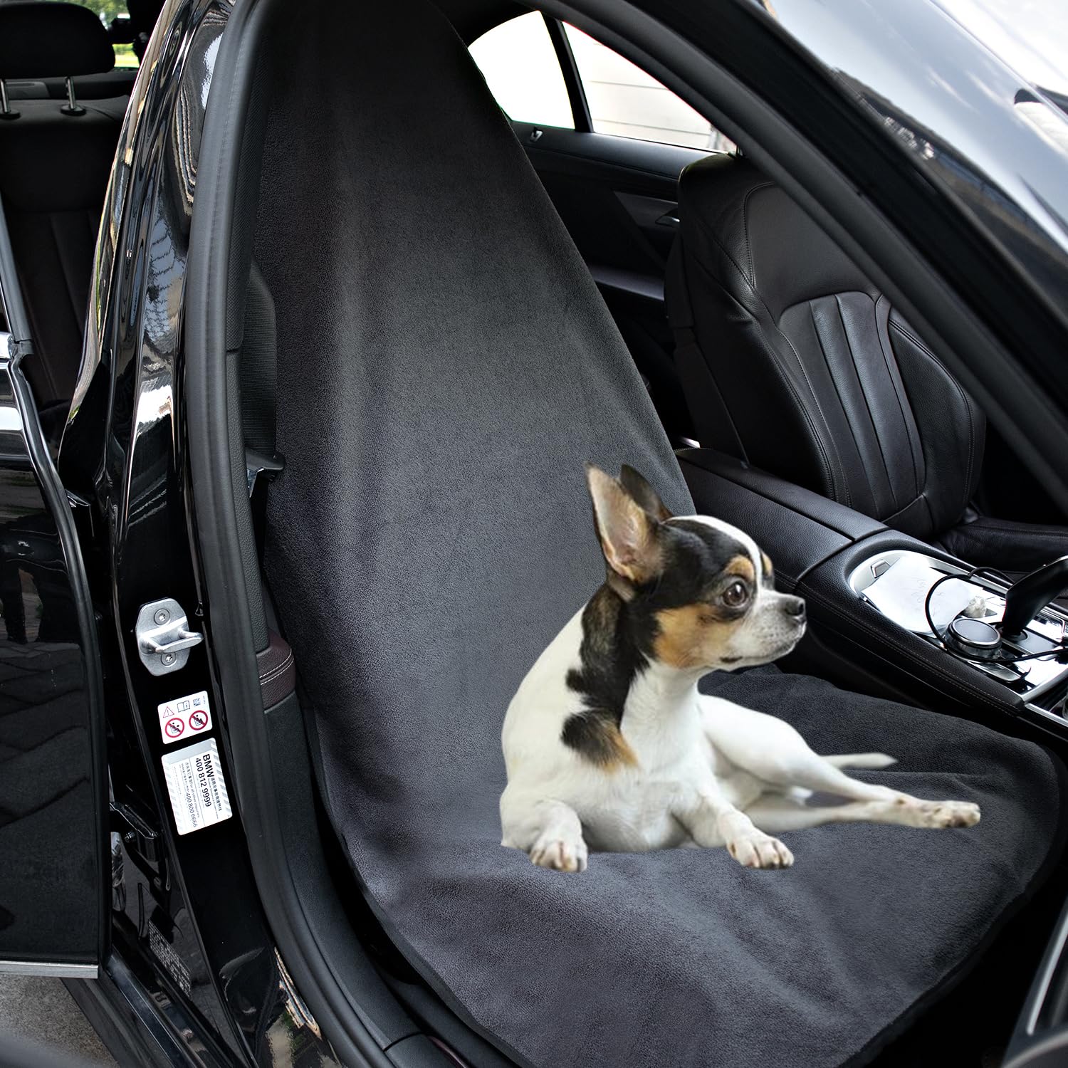 Confezione da 2 coprisedili per auto, impermeabili e antiscivolo, protezione universale per tutte le auto, palestra e spiaggia, protezione contro il sudore, adatti agli animali domestici, lavabili