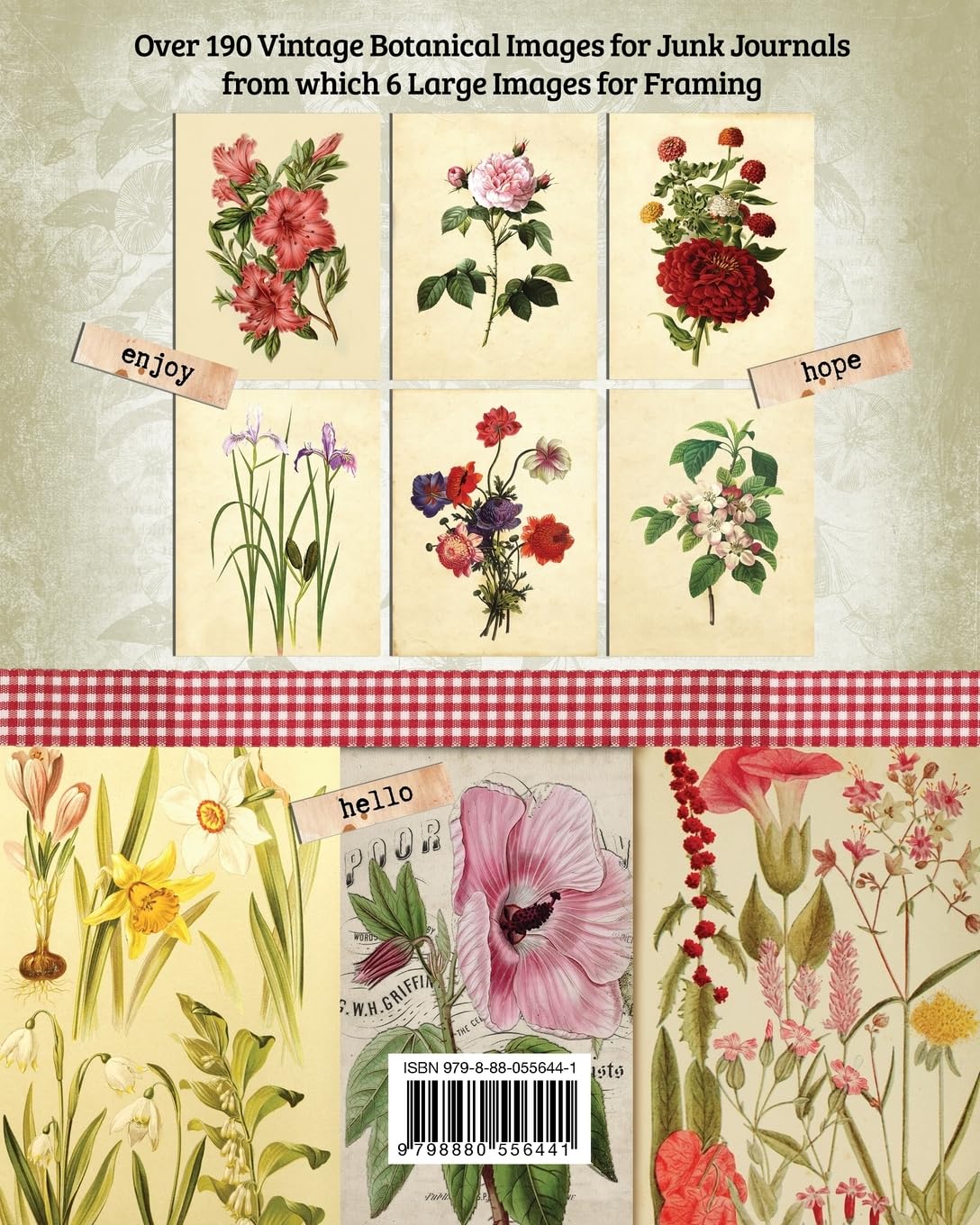 Vintage Botanical Ephemera: Over 190 Images for Scrapbooking, Junk Journals, Decoupage or Collage Art